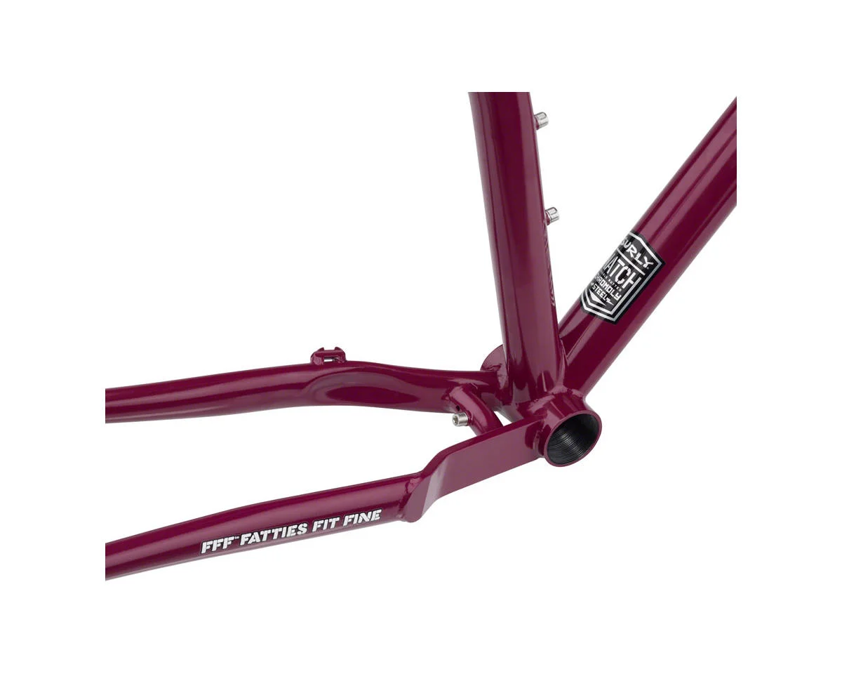 Surly Ogre 29" Steel Frameset (Fermented Plum) (M) - view 5